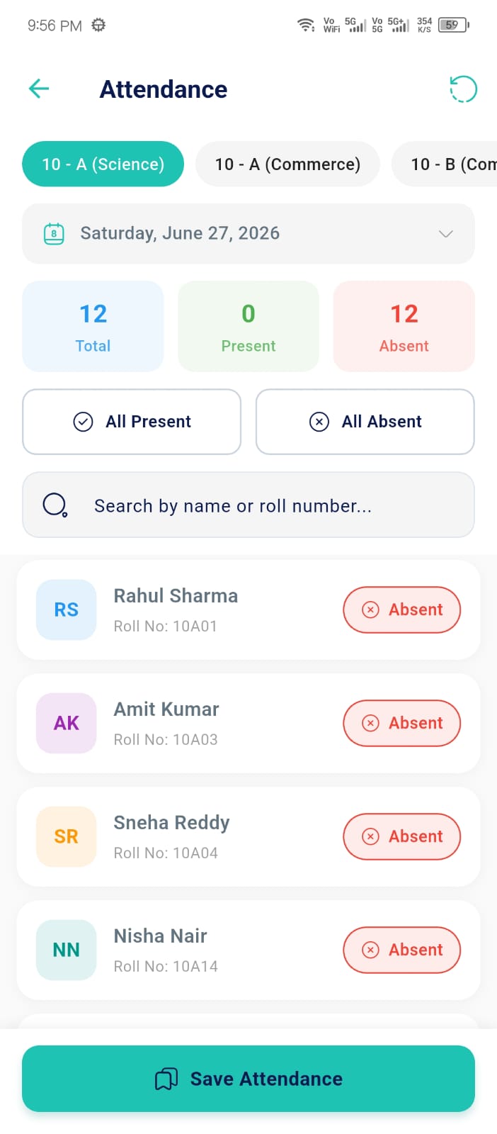 Attendance Management